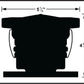 Mallory 3772001 Unilite Distributor, 2-Bolt Ford Flathead