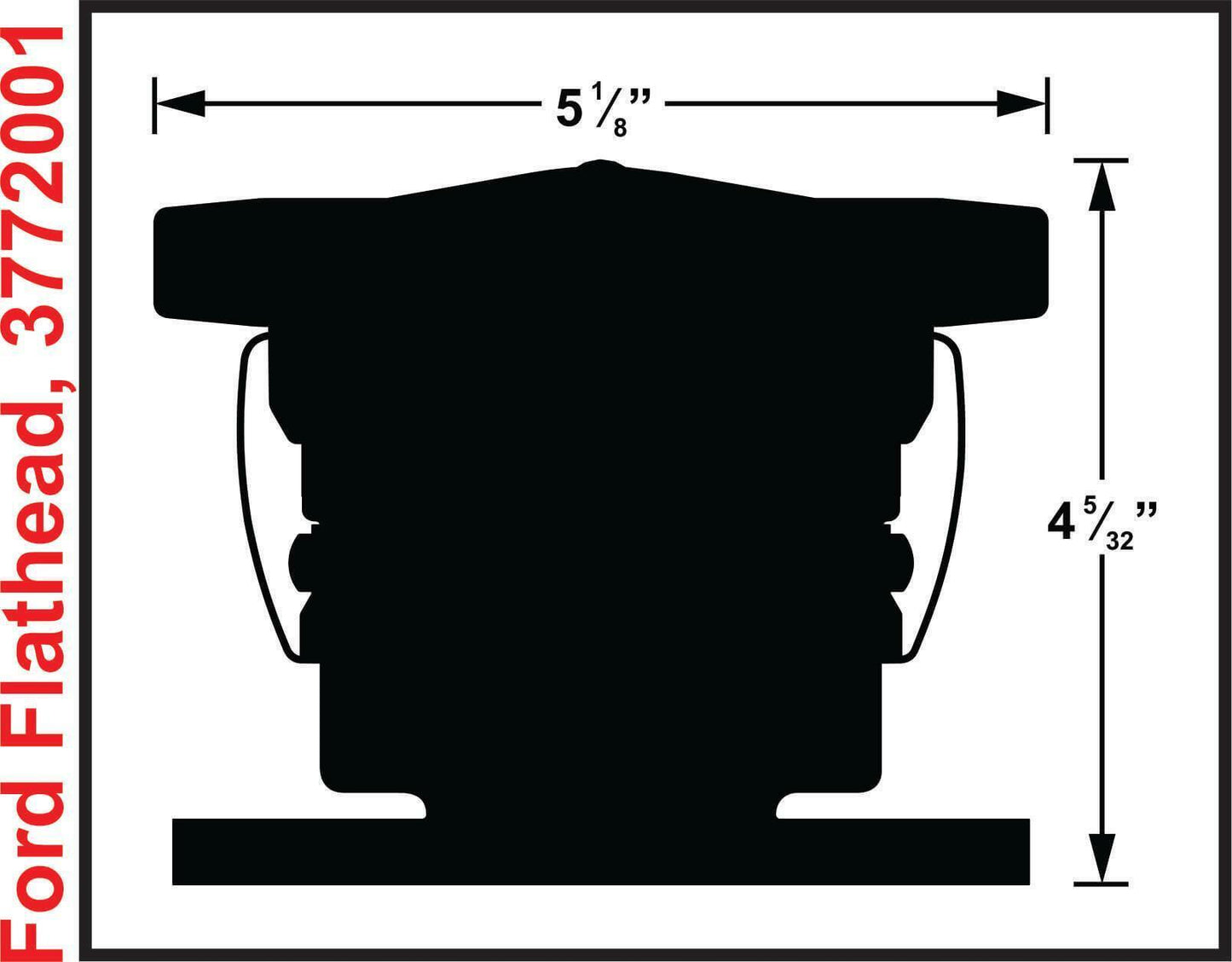 Mallory 3772001 Unilite Distributor, 2-Bolt Ford Flathead
