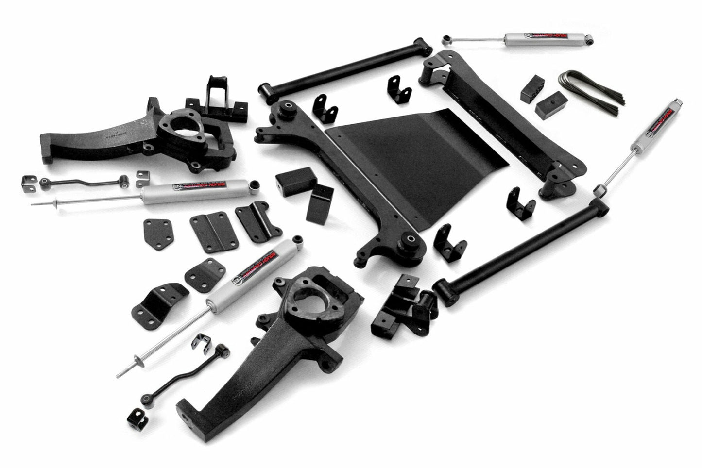Fits Dodge 1500 4WD (2002-2005) 4 Inch Lift Kit; 380.2