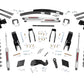 Fits Dodge 2500 4WD (1994-1999) 5 Inch Lift Kit; 382.23