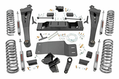 Fits Ram 2500 4WD (2019-2024) 5 Inch Lift Kit; Dual Rate Coils; Non-AISIN; 38330