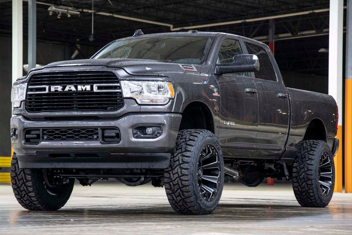 Fits Ram 2500 4WD (2019-2024) 5" Lift Kit; Dual Rate Coils; V2; Non-AISIN; 38370