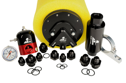 Fuel Pump Complete Kit High Flow EFI Performance Universal Fit Aeromotive 17254-BGPL