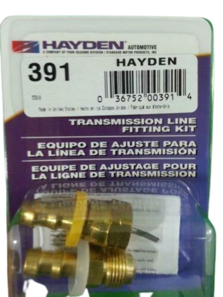 Transmission Line Fitting Kit for 97-06 Jeep Wrangler TJ Hayden 391