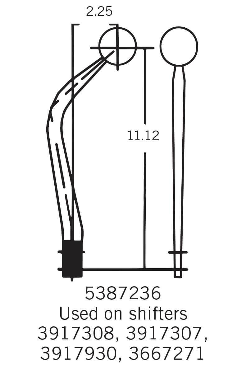 Hurst Competition/Plus 4-Speed Shifter - GM - 3917307