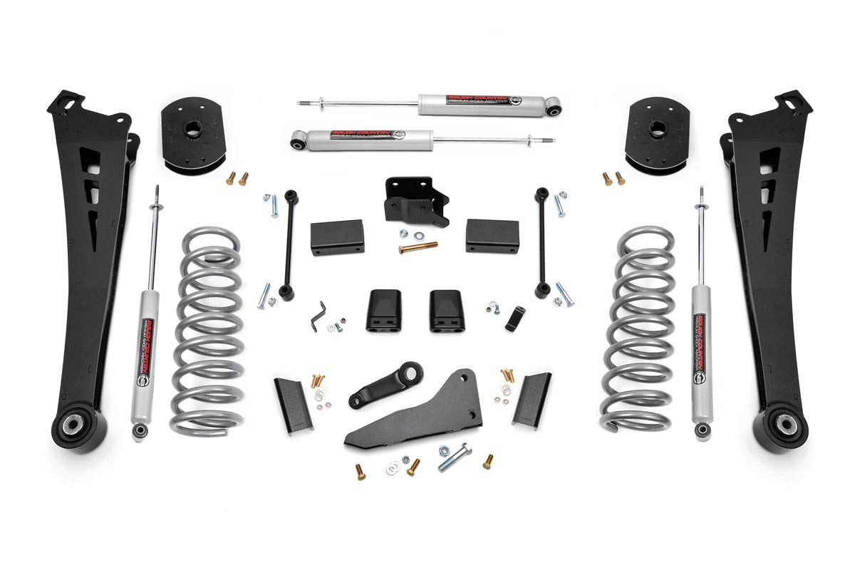 Fits Ram 2500 4WD (2014-2018) 4.5 Inch Lift Kit; Gas; Powerwagon; 39830
