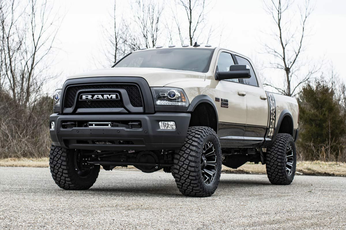 Fits Ram 2500 4WD (2014-2018) 4.5 Inch Lift Kit; Gas; Powerwagon; 39830