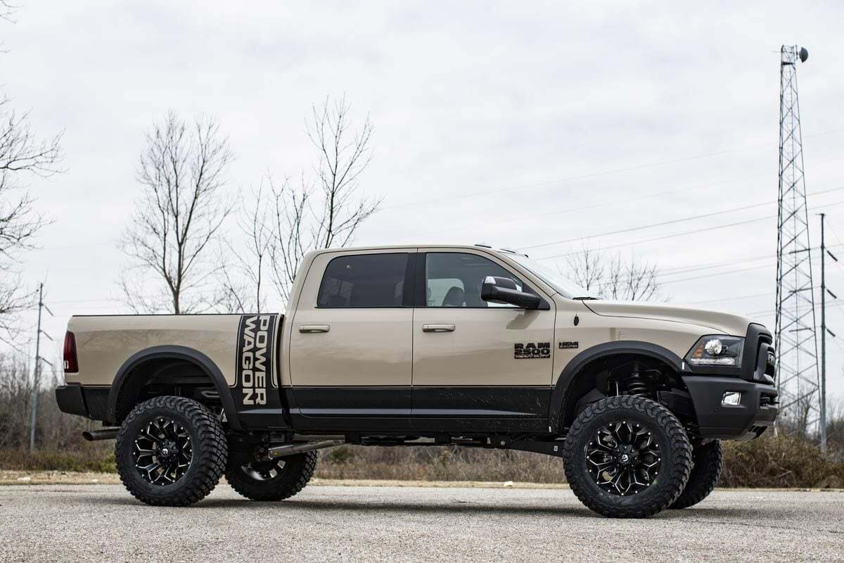 Fits Ram 2500 4WD (2014-2018) 4.5 Inch Lift Kit; Gas; Powerwagon; 39830