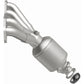 Catalytic Converter with Integrated Exhaust Manifold for HM Grade Federal / EPA Compliant Direct-Fit Manifold Catalytic