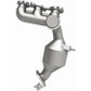 Catalytic Converter with Integrated Exhaust Manifold for HM Grade Federal / EPA Compliant Direct-Fit Manifold Catalytic