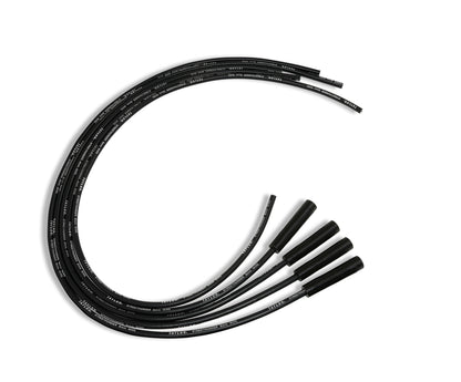 Spark Plug Wire Set Universal 8mm Silicone 180? 500 ohm/ft Street Thunder 50035