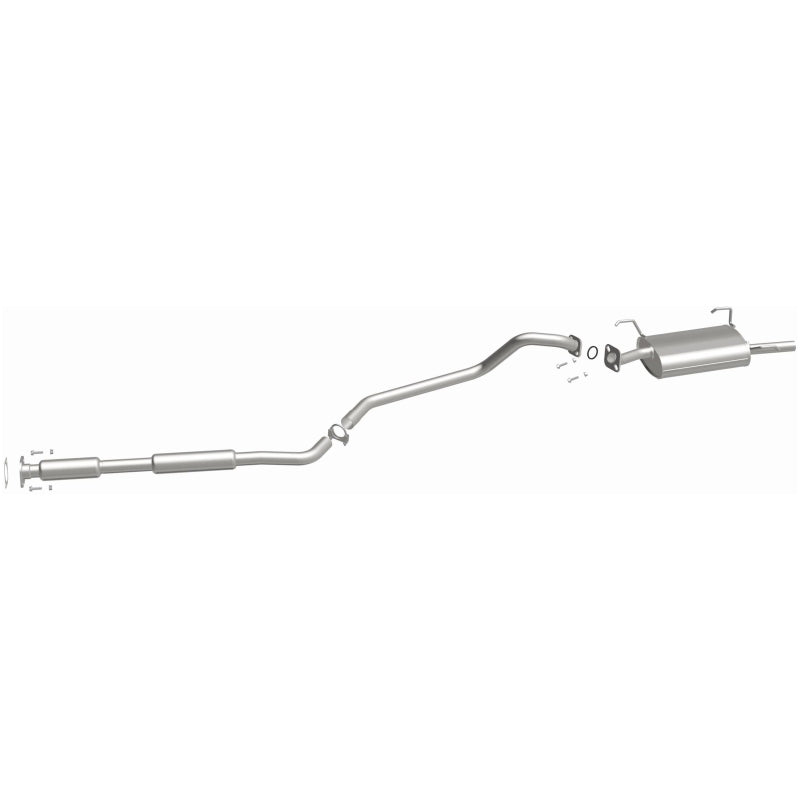 Fits 2000-2001 Nissan Sentra 1.8L Direct-Fit Replacement Exhaust System 106-0084