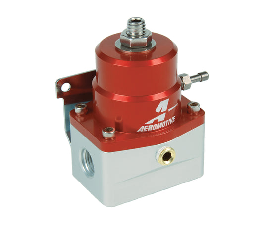 Fuel Pressure Regulator Adjustable Fuel Pressure Universal Fit Aeromotive 13109-BGPL