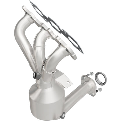 Catalytic Converter with Integrated Exhaust Manifold for HM Grade Federal / EPA Compliant Direct-Fit Manifold Catalytic