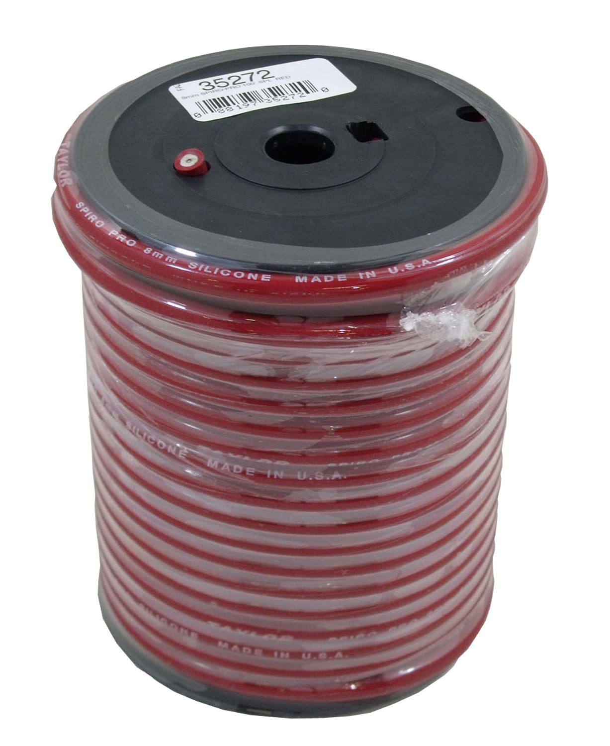 Spooled Spark Plug Wire Spiro Pro 100 FT Red 36272