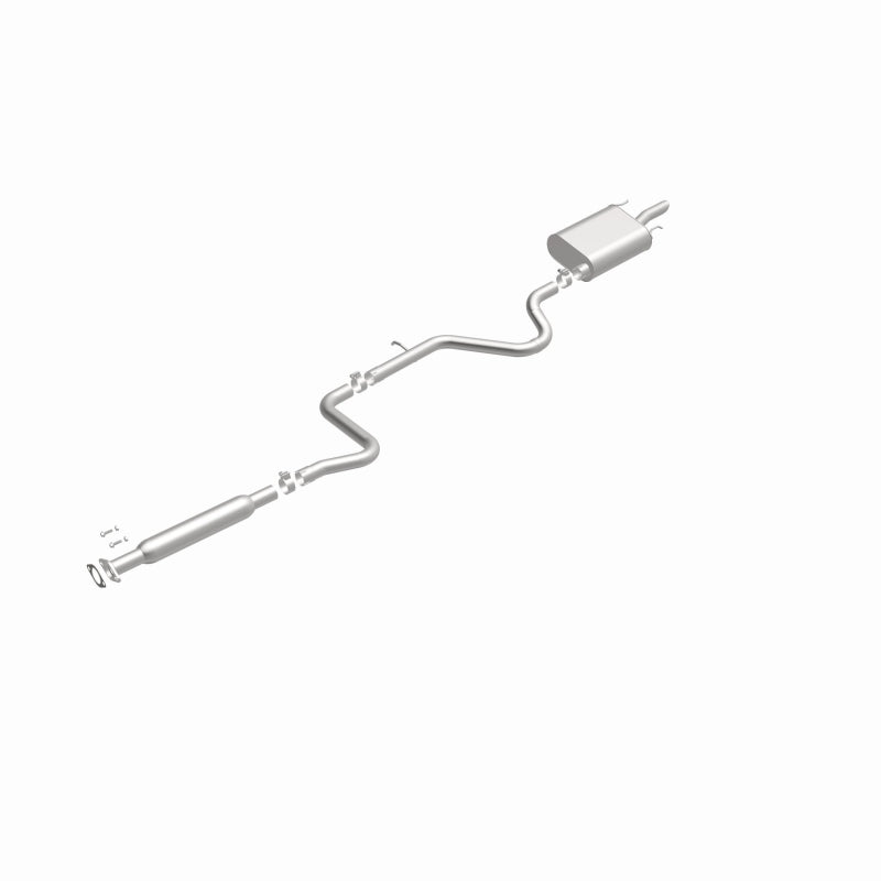 Fits 2006-2011 Chevrolet Stainless Steel Direct-Fit Replacement Exhaust 116-0015