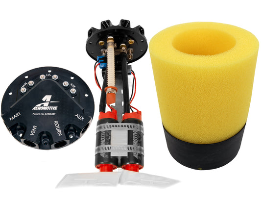 Electric Fuel Pump High Flow EFI Performance Vehicle Specific Fit Aeromotive 18357-BGPL