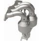 Catalytic Converter with Integrated Exhaust Manifold for HM Grade Federal / EPA Compliant Direct-Fit Manifold Catalytic