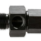 Mr. Gasket 6AN Male-6AN Female Fuel Pressure GaugeAdapter w/ 1/8'' NPT 400199-BL