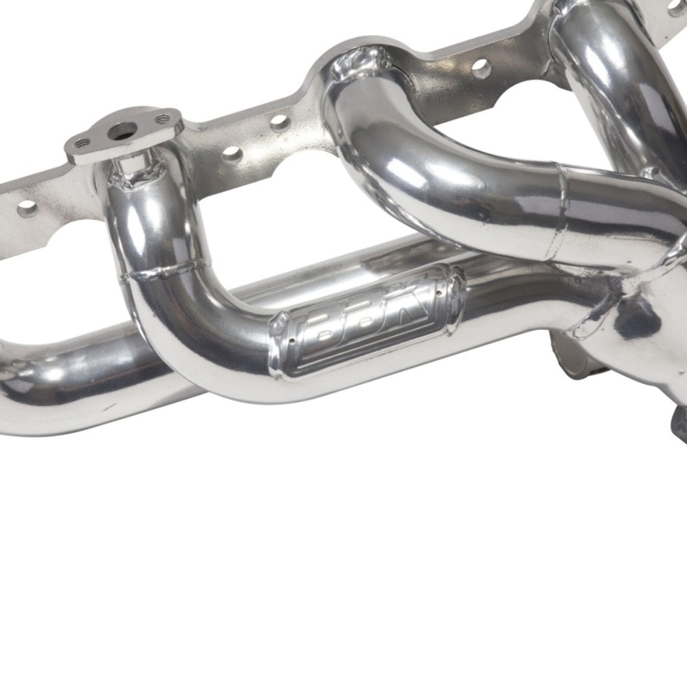 Fits 1999-2013 GM Truck/Suv 4.8L 5.3L 1-3/4 Shorty Headers-Silver-40050 - Headers Car Part People