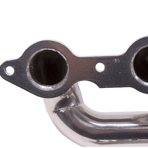 Fits 1999-2013 GM Truck/Suv 6.0L 1-3/4 Shorty Exhaust Headers-Silver-40060