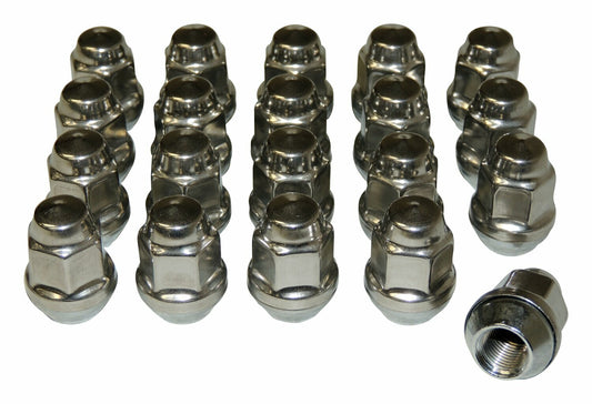 Fits 2007-2018 JK Wrangler; Lug Nut Kit -4006956K-CRN
