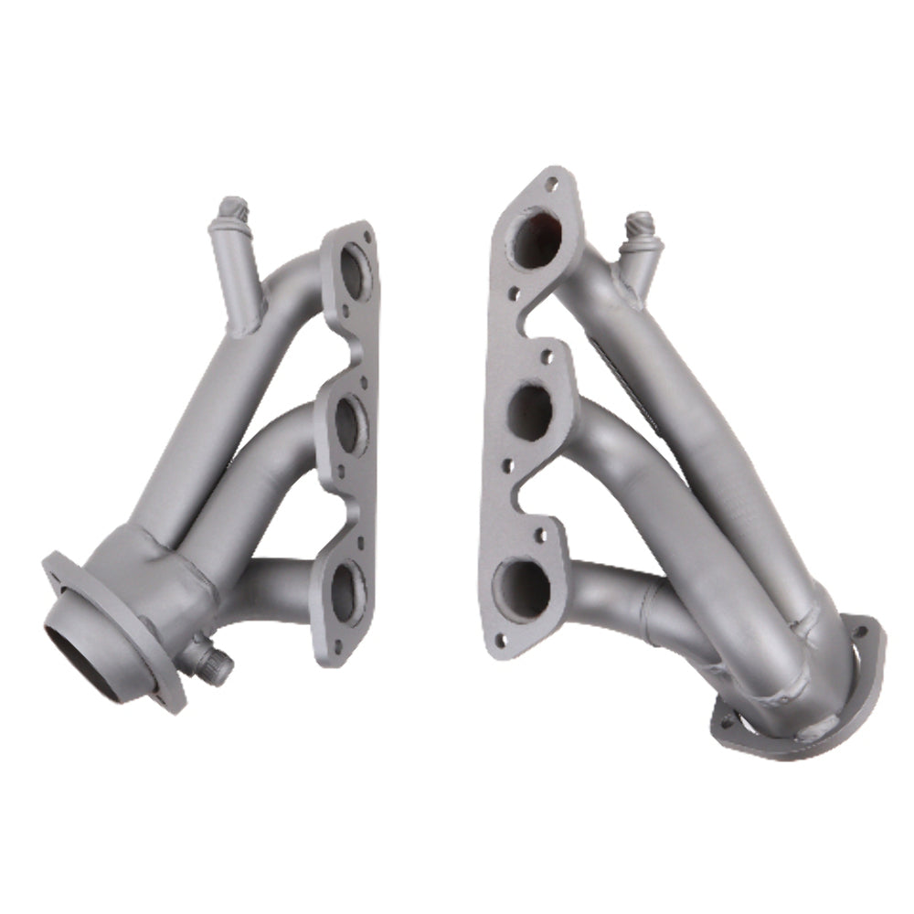 Fits 1999-04 Mustang 3.8L 3.9L V6 1-5/8 Shorty Headers (Titanium Ceramic)-4008 - Car Part People