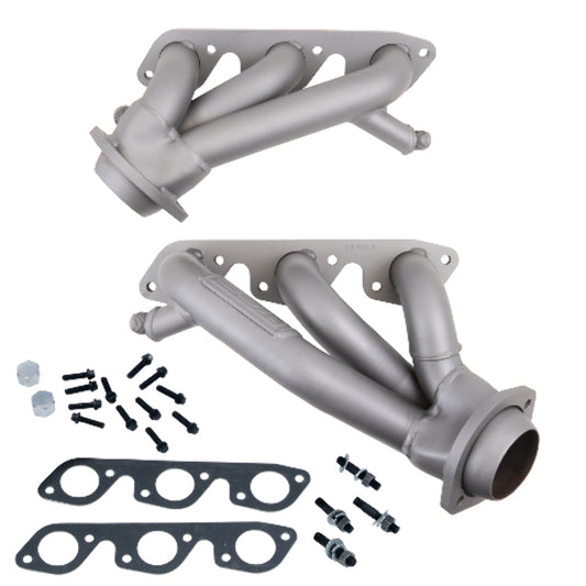 Fits 1999-04 Mustang 3.8L 3.9L V6 1-5/8 Shorty Headers (Titanium Ceramic)-4008 - Car Part People