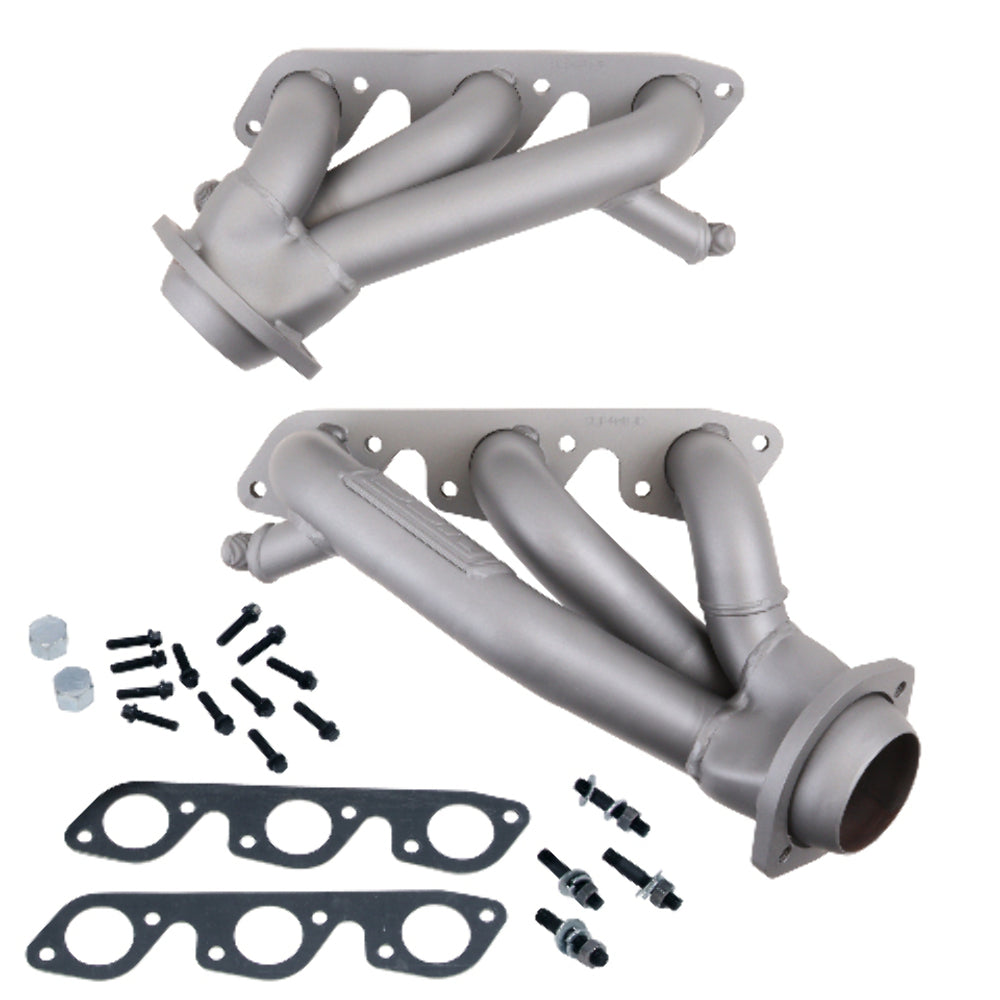 Fits 1999-04 Mustang 3.8L 3.9L V6 1-5/8 Shorty Headers (Titanium Ceramic)-4008