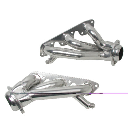 Fits 1999-2004 Mustang 3.8L 3.9L V6 1-5/8 Shorty Headers-Silver-40080 - Car Part People
