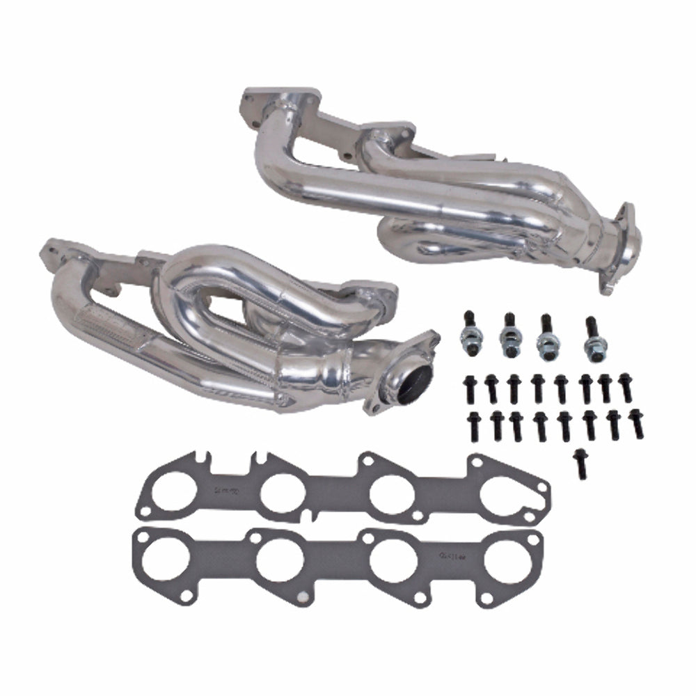 Fits 2003-2008 Dodge Ram 1500 Truck 5.7L Hemi 1-3/4 Shorty Headers-Silver-40090 - Car Part People