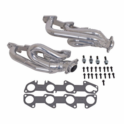 Fits 2003-2008 Dodge Ram 1500 Truck 5.7L Hemi 1-3/4 Shorty Headers-Silver-40090 - Car Part People