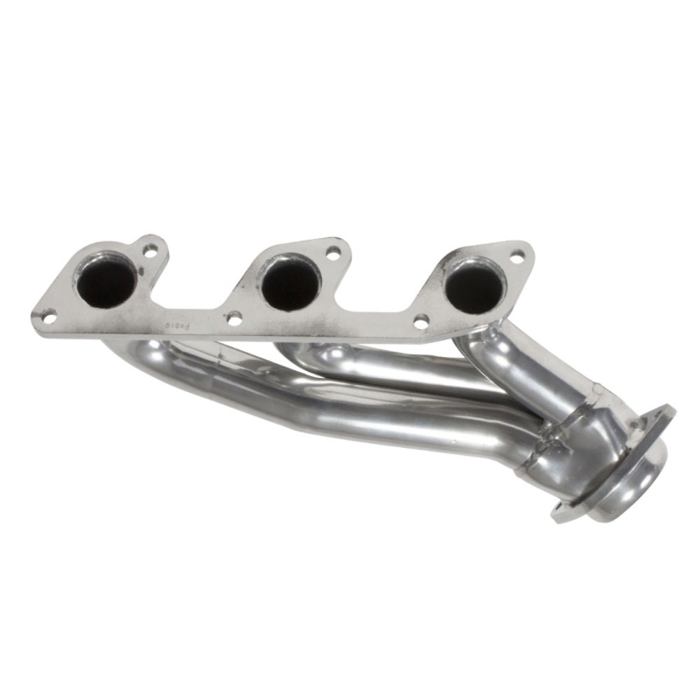 Fits 2005-2010 Mustang 4.0L-V6 1-5/8 Shorty Exhaust Headers-Silver-40100 - Car Part People