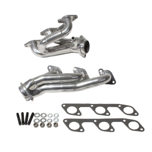 Fits 2005-2010 Mustang 4.0L-V6 1-5/8 Shorty Exhaust Headers-Silver-40100 - Car Part People