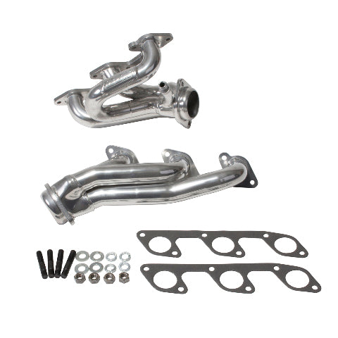 Fits 2005-2010 Mustang 4.0L-V6 1-5/8 Shorty Exhaust Headers-Silver-40100