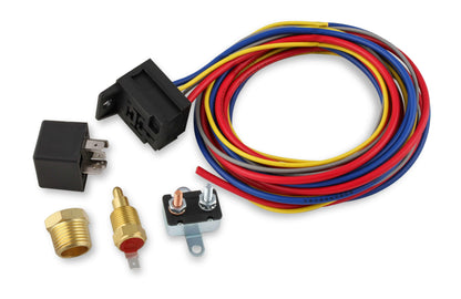 Mr. Gasket Electric Fan Harness & RelayKit w/ 185Degree TemperatureSwitch 40102G