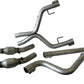 Fits 05-10 Mustang V6 Dual Exhaust Conversion X Pipe w/Catalytic Converters-4011 - X Pipe Car Part People