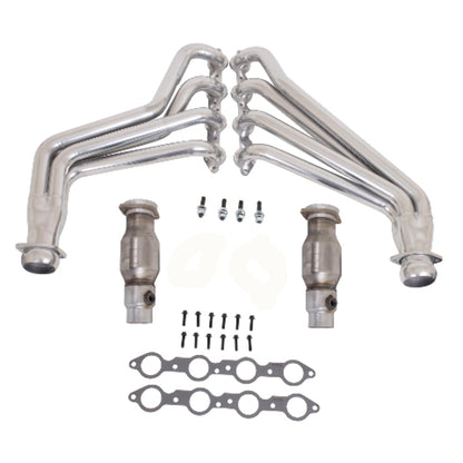 Fits 2010-2015 Camaro 6.2L 1-3/4 Long Tube Headers w/High Flow Converters-40210 - Car Part People