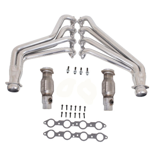Fits 2010-2015 Camaro 6.2L 1-3/4 Long Tube Headers w/High Flow Converters-40210 - Car Part People