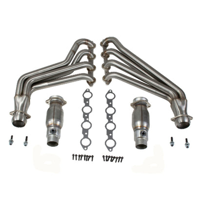 Fits 2010-15 Camaro 6.2L 1-3/4 Tube Exhaust Headers w/High Flow Converter-40215 - Car Part People