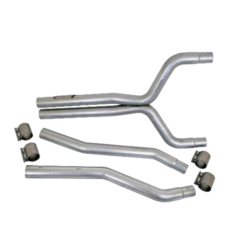 Fits 2010-2015 Chevrolet Camaro SS LS3 L99 6.2L 2-3/4 Mid X Pipe-4023 - Car Part People