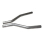 Fits 2010-2011 Camaro V6 2-1/2 Mid X Pipe (Aluminized)-4024