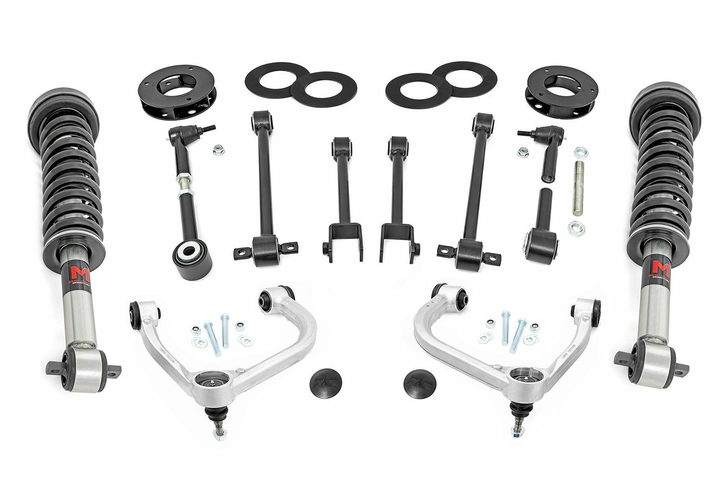 Fits Ford Expedition 4WD (2018-2024) 3 Inch Lift Kit; UCA; M1 Struts; 40240