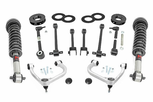 Fits Ford Expedition 4WD (2018-2024) 3 Inch Lift Kit; UCA; M1 Struts; 40240