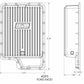 B&M 40295 Cast Aluminum Ford E40D 4R100 5R100 TorqShift Deep Transmission Pan