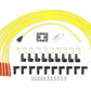 Spark Plug Wire Set - 8mm - Yellow with Orange Straight Boots - 4038
