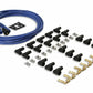 Spark Plug Wire Set- 8mm - Blue Wire with Blue Straight Boots - 4040B