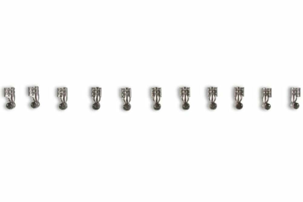 Spark Plug Wire Set- 8mm - Blue Wire with Blue Straight Boots - 4040B