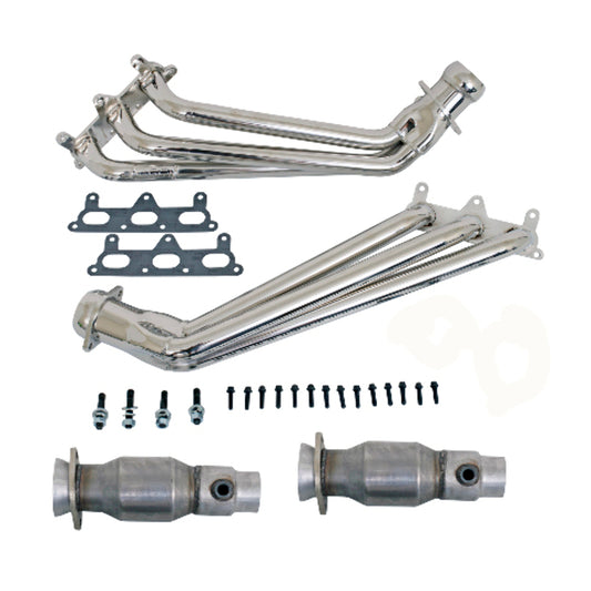 Fits 2010-2011 Camaro V6 1-5/8 Long Tube Headers W/Catalytic Converters-4041 - Car Part People