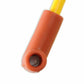 Spark Plug Wire Set - 8mm - Yellow with Orange 90 Deg Boots - 4041